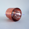 votives candle jars 16 oz rose gold glass candle containers for candle making
