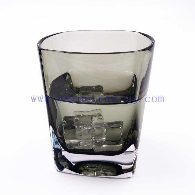 Lead-free Crystal Glass Creative Cocktail Whiskey Gray Glasses