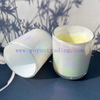 16oz Iridescent Candle Jars Custom Glass Candle Holder For Candle Making