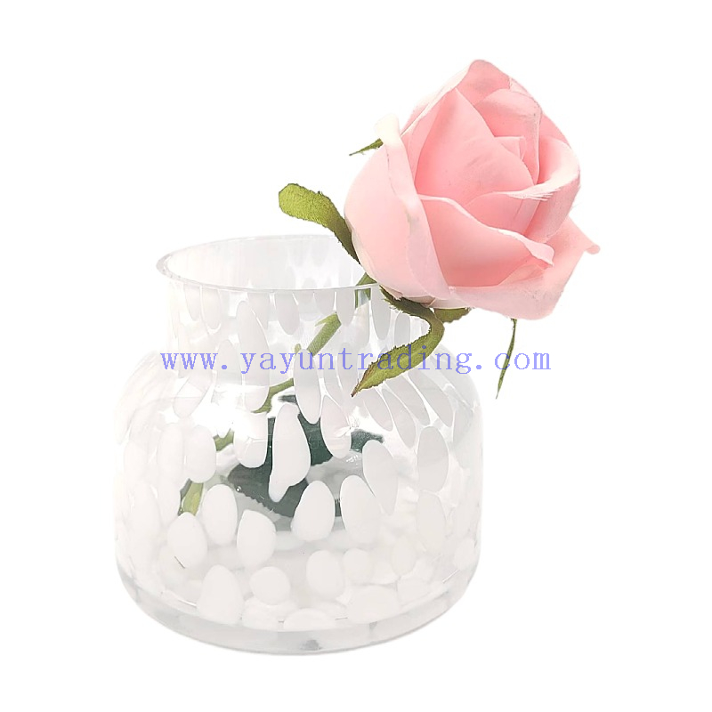Yayun handmade 2024 iridescent leopard candle jar