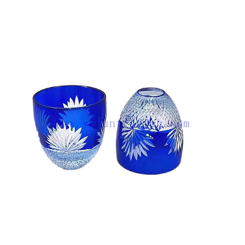 2023 Yayun hand made crystal sake glass