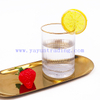 Japanese Cylinder Creative Transparent Vertical Stripes Glass Water Mug Wine Glass Tumblers