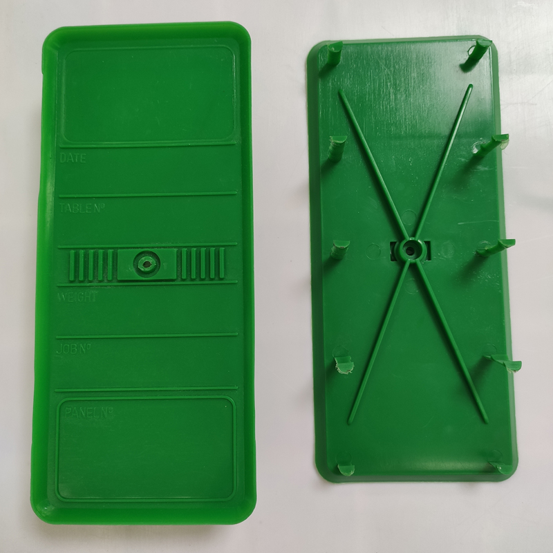 Panel Identification Plates 180mm x 75mm Green Color