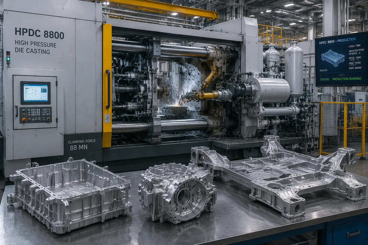 M&aacute;quina de fundici&oacute;n a presi&oacute;n Crecimiento del mercado e impacto en la industria
