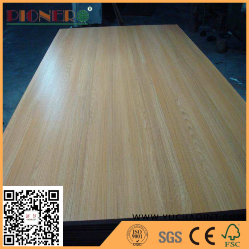 Furniture Grade Wood Grain glossy Melamine Plywood