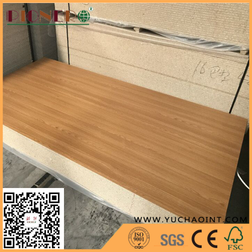 Good Quality Wood Grain Melamine Laminated Particle Board