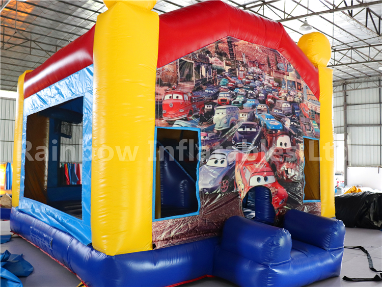 RB2009-1（4x4m） Inflatables Auto Story Combo For Amusement