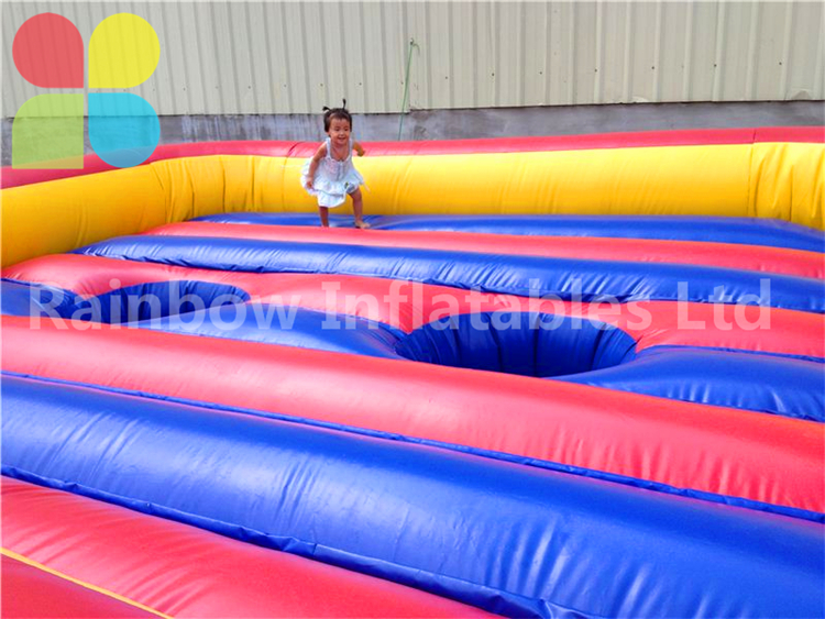 RB9077（5x5x1m）Inflatable Gladiator Sport Games In Outdoor Playground 