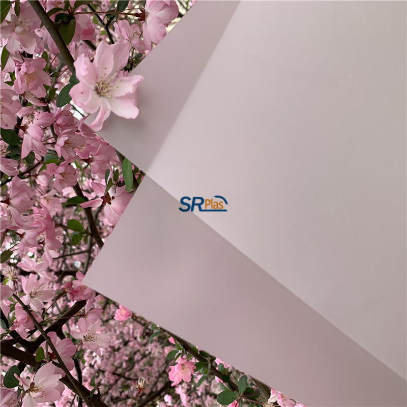 Semitansparent Scratch Resistance Polycarbonate Film