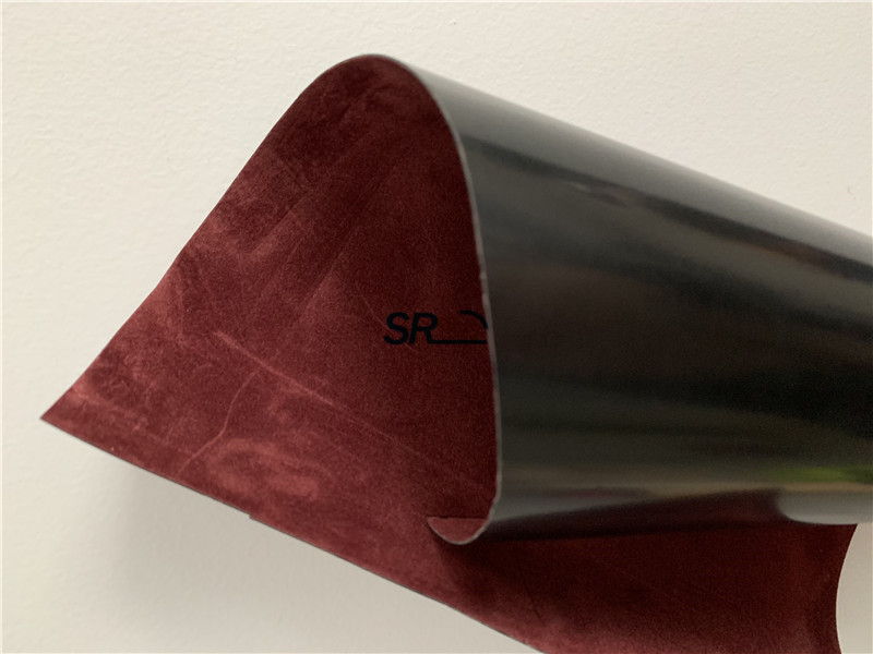 Double Color PS PVC Flocking Roll Flocked Plastic Roll