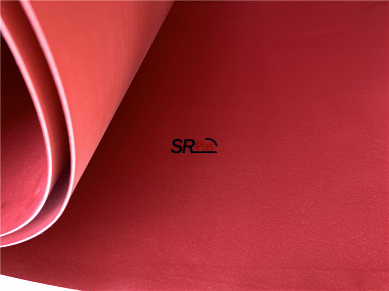 Flocking Packing Plastic Material Blister Tray Flocked Roll