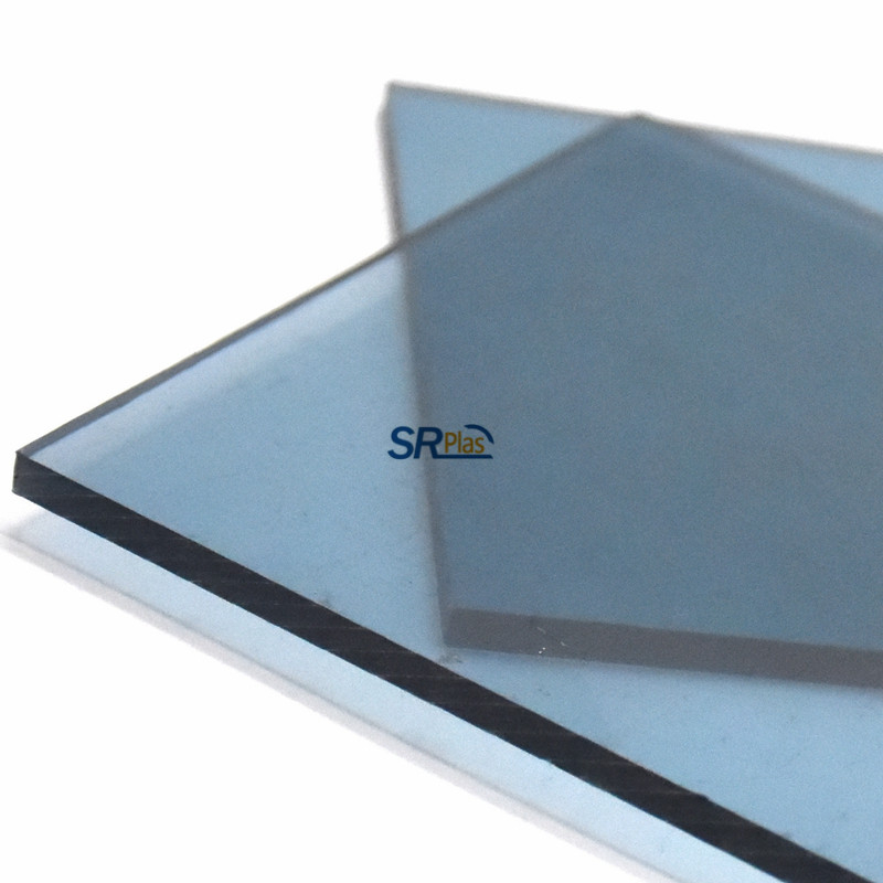 Custom Bule Anti Scratch Polycarbonate Sheet