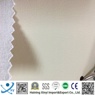 Sofa Fabric PU Artificial Leather/Synthetic Sofa Leather Bonding with Fleece for America Markets