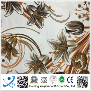 New Design Customized Patterns Silk Chiffon Polyester Digital Printing Fabric