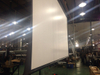 200Inch 4:3 Large Projector Electric Projection Screen With Remote Control