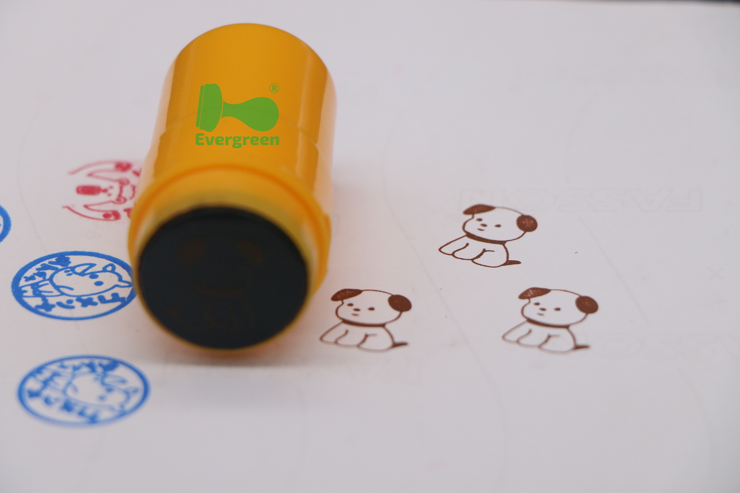 Best Self Inking Plastic Fun Stamps Set