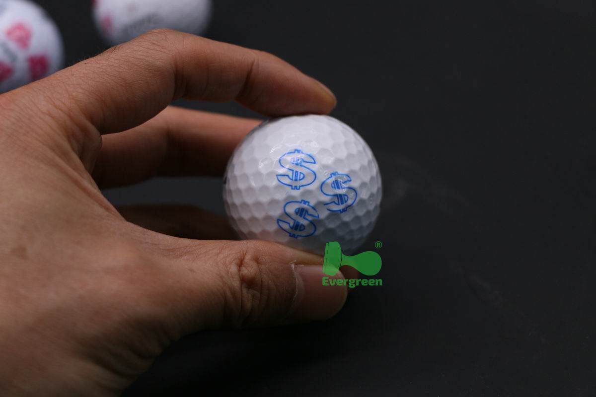 Metal round Golf Ball Stamps Dia.11mm