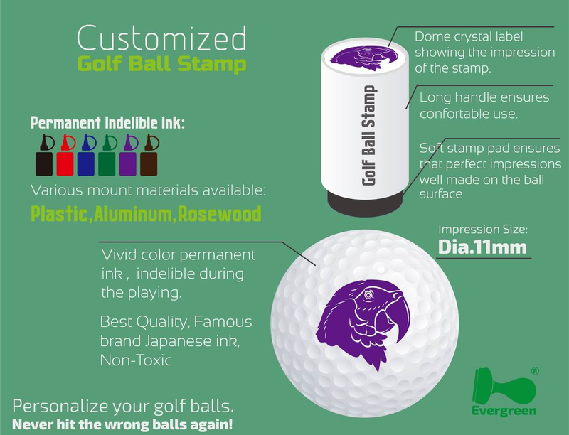 Ergonomic Plastic Factory Price Golf Ball Stamps