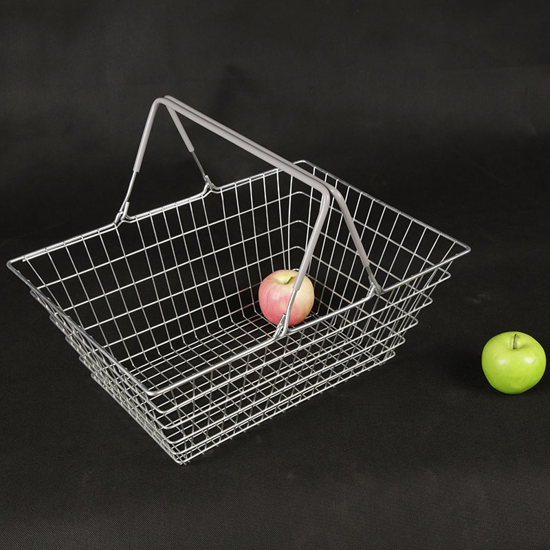 Metal Wire Shopping Basket for Supermarket And Uty-free Shops