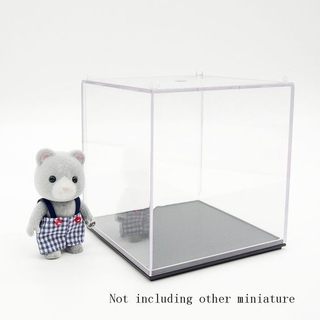 Dust-proof Clear Acrylic Cover Model Case Figure Holder Acrylic Toy Doll Display Box