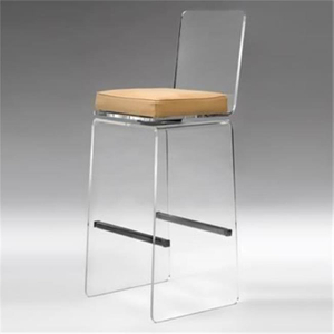 Commercial Chiavari Chair Transparent Acrylic Leg Stool Chairs High Bar Chair