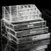 Custom Crystal Clear Acrylic Display Cosmetic Organiser Sets