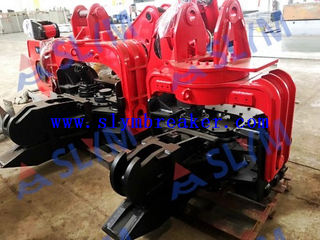 Vibratory Pil hammer for excavator digger