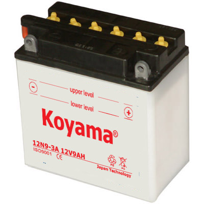 Conventional Motorcycle Battery 