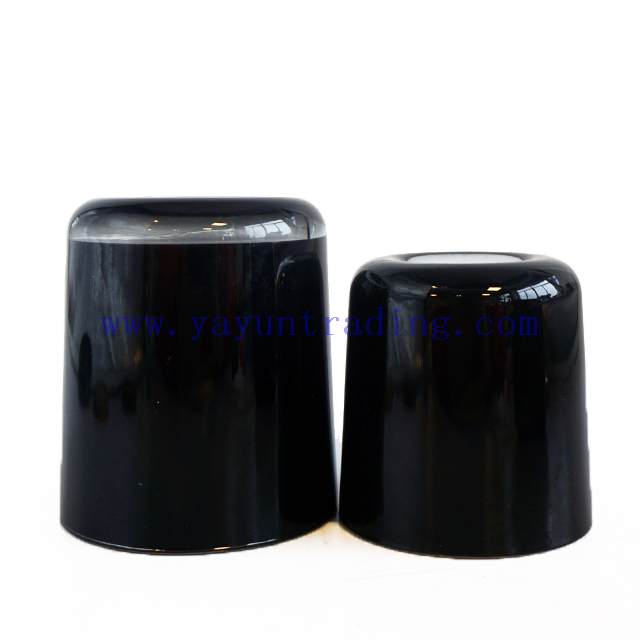 Hot Sale 8oz 12oz 16oz Empty Shiny Inisde Black Glass Candle Vessel