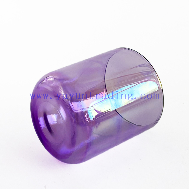 Wholesale 16oz Purple Glass Candle Jar for Candle Making