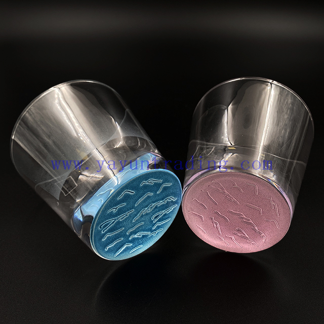 Popular Hot Sale Liquor Clear Glass Cup Colored Bottom Whisky Drinking Wine Glass