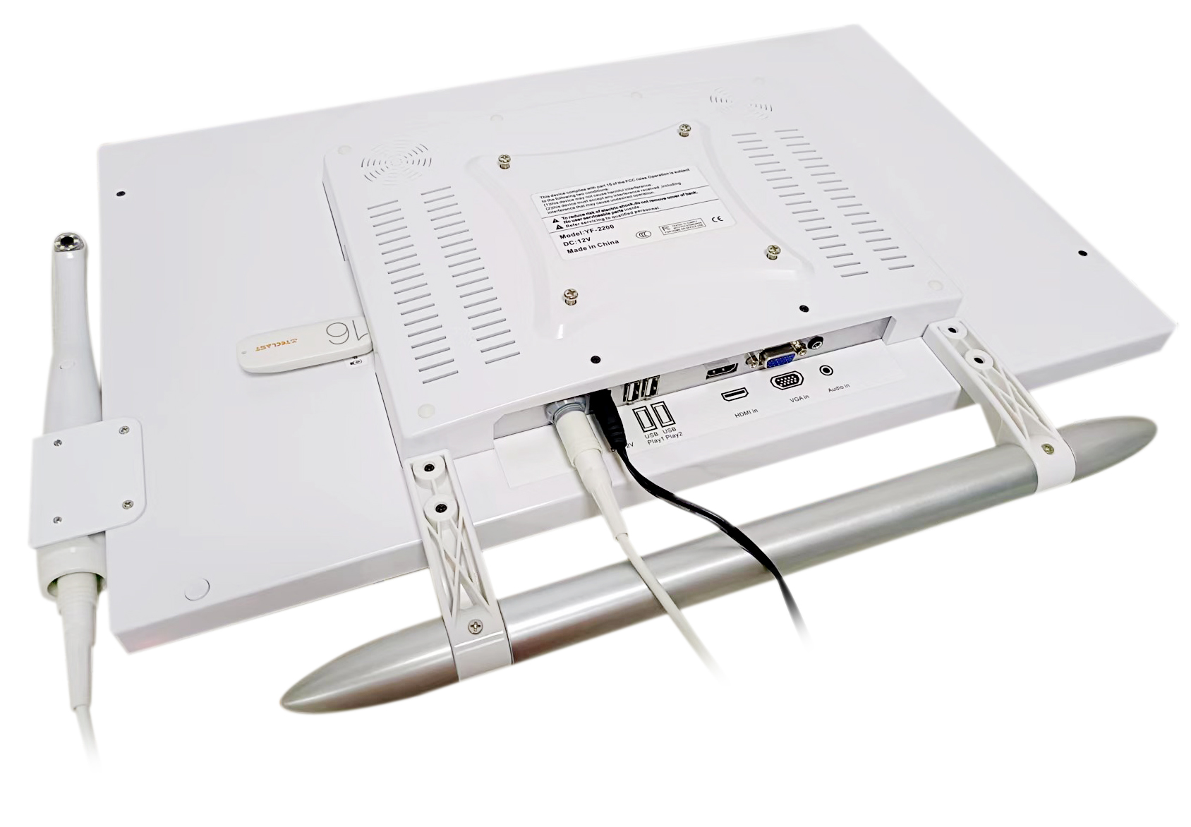 21.5 Inch Dental Monitor All in One Unit with HD 1080P Intraoral Camera