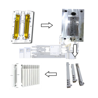 Dây chuyền sản xuất tùy chỉnh cho bộ tản nhiệt đúc nhôm có độ chính xác cao và độ kín khí cao