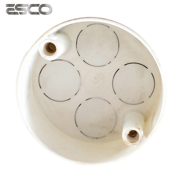 Electrical Four Hole PVC Round Circular Loop Junction