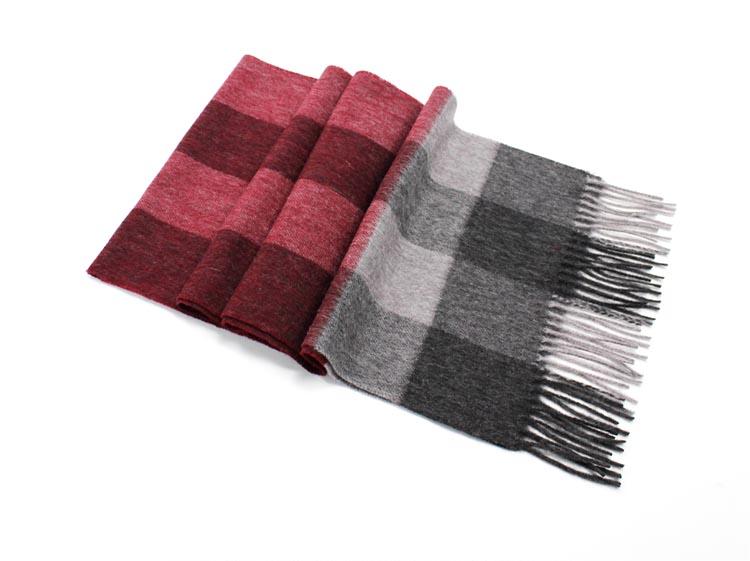 Plaid wol serp in veelkleurige