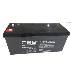 12V200AH Deep Cycle Gel Battery DCG200-12 -CBB