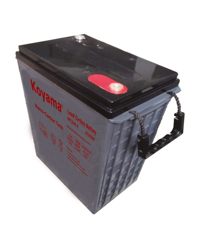 6V 340AH High Quality Deep Cycle Lead Carbon Battery NPC340-6