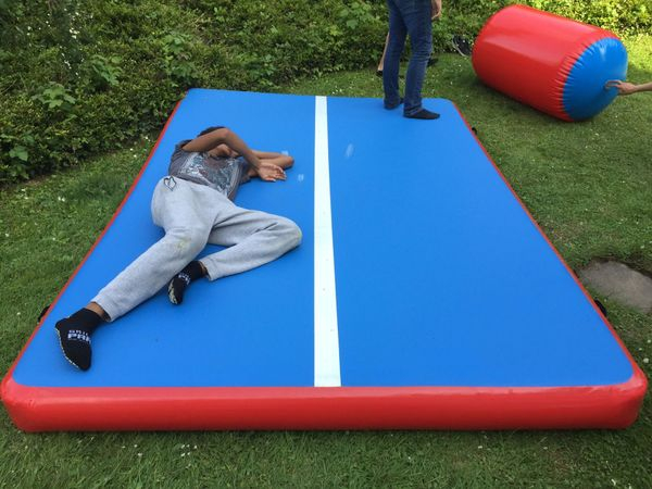 Gym Inflatable Air Track Mattress for Sale Outside