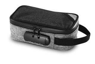 Sidekick Smell Proof Case with Combo Lock and Carbon Fiber Lining