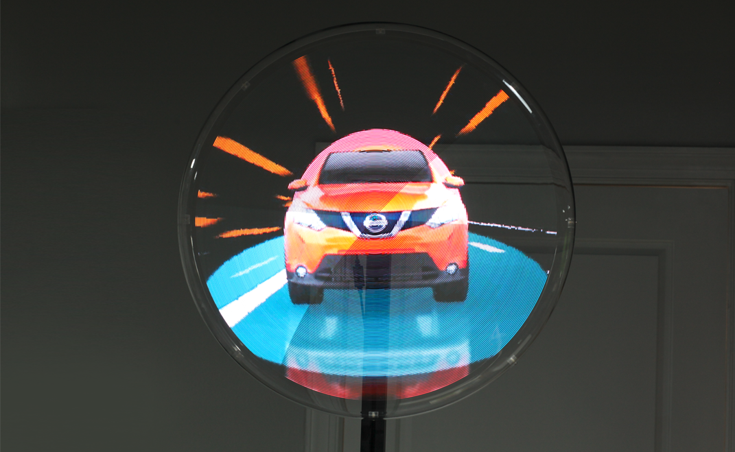 100 cm LED FAN 3D Hologram Display with stand