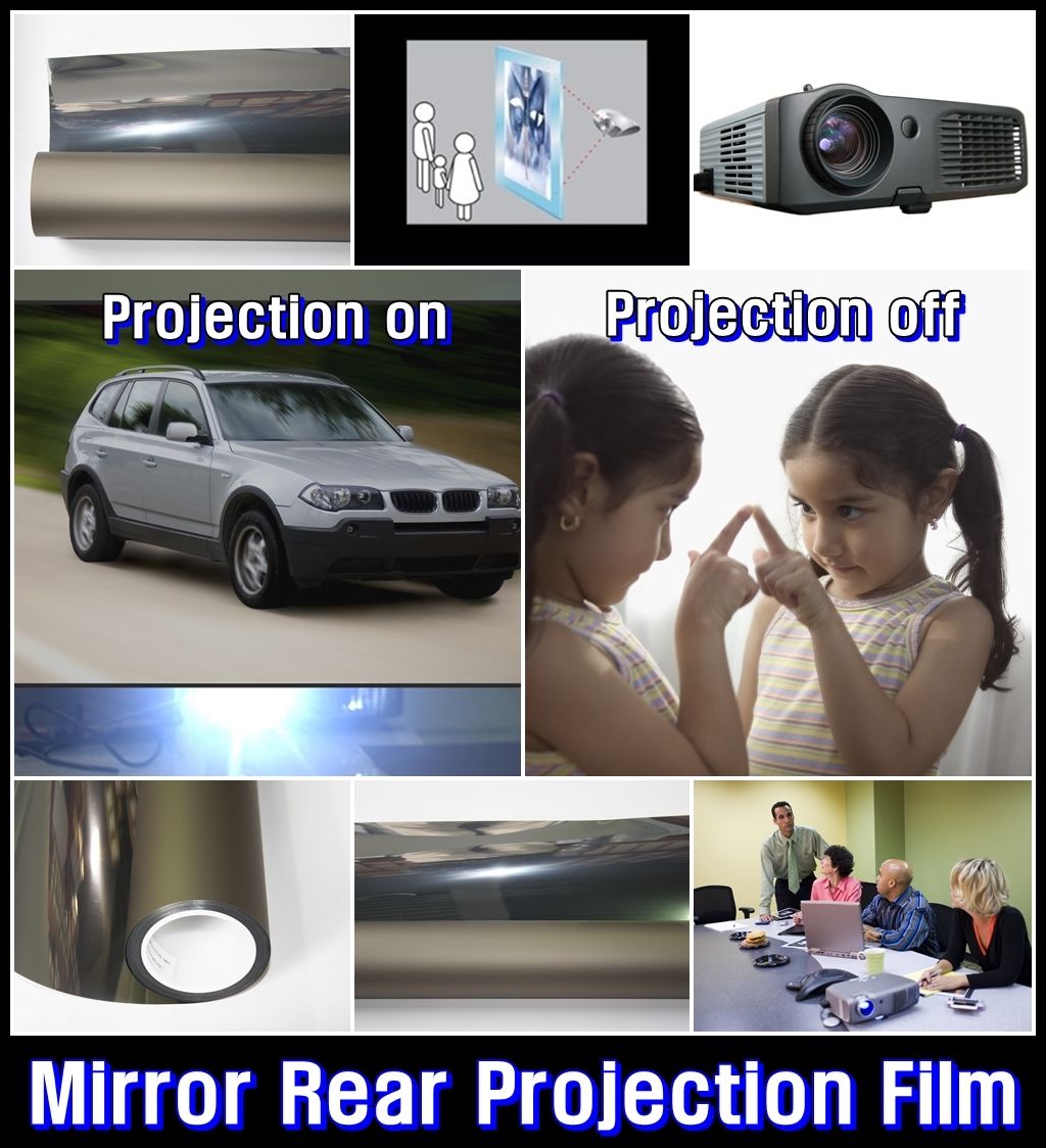 Mirror Rear Projection Film