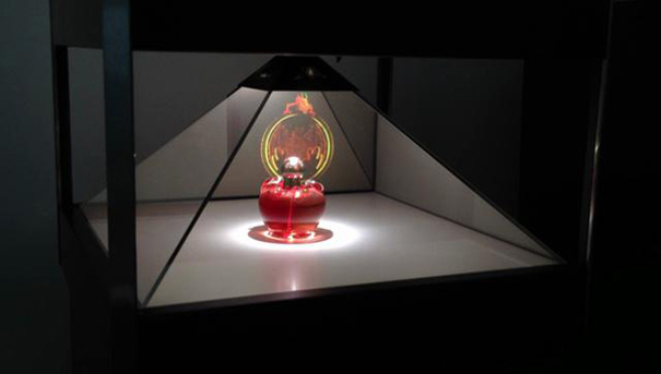 360度全息展示柜120厘米