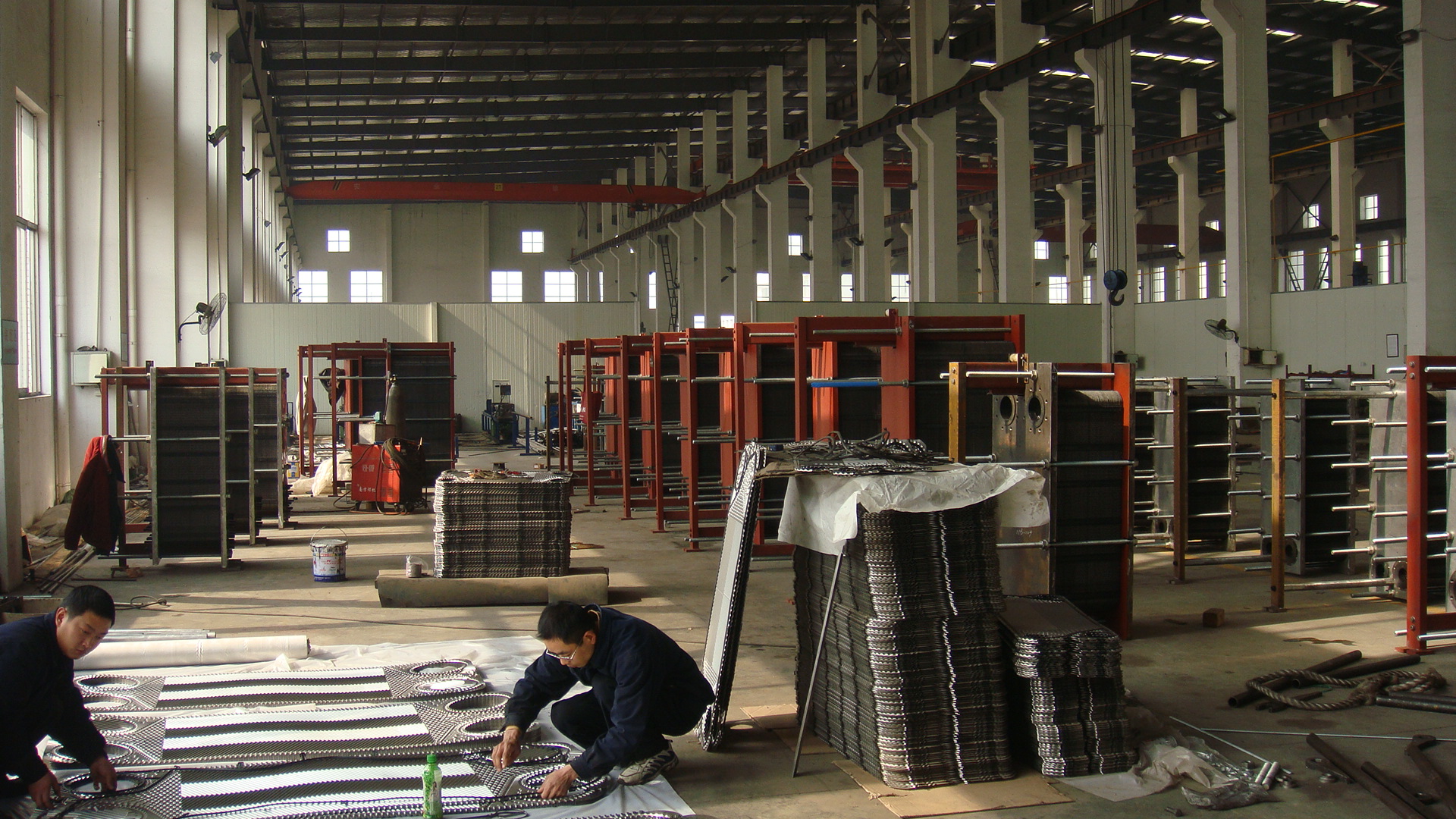 Detachable plate heat exchanger