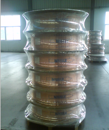 Tubo de cobre de bobina grande para refrigeração e ar condicionado