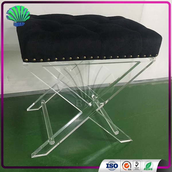Luxury Acrylic Plastic Stool Kids Stool Legs