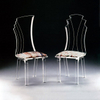 Manufacturer Acrylic Dining Chair Restaurant Chair Wedding Chair with High Back