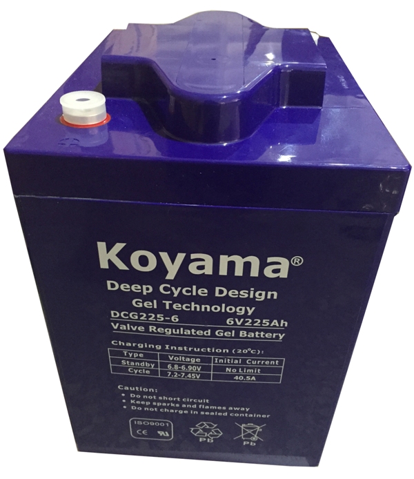 Golf, Utility Vehicle And NEV Gel Deep-Cycle Battery - Buy Golf Battery ...