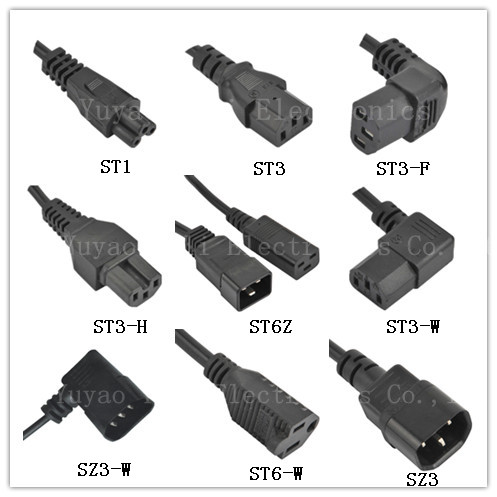 SABS Power Cords& Africa Electrical Outputs (N02B+ST3-W)