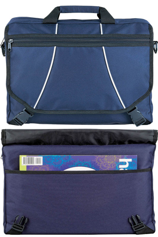 Wholesale Polyester Messenger Meeting Shoulder Laptop Bag