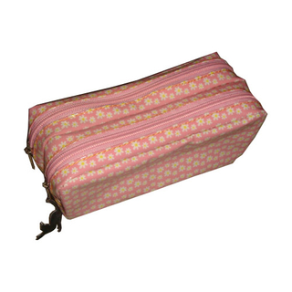 PVC Pencil Bag with Two Zipper Whole Printing